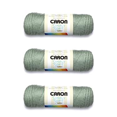 Imagem de Caron Simply Soft Yarn, Woodland Heather, 3 unidades