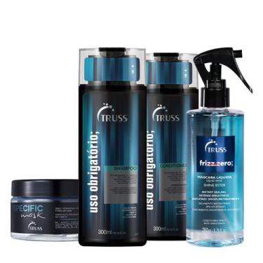 Imagem de Kit Truss Uso Obrigatorio Specific Frizz Zero (4 Produtos)