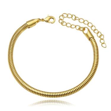 Imagem de Pulseira Rabo de Rato Folheado a Ouro 18K - 05 -, UNICO