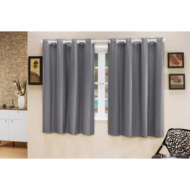 Imagem de Cortina Blecaute Sala Quarto Cozinha 2,50M x 1,30M 100% Blackout Ataca