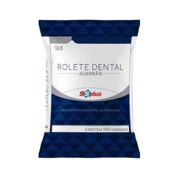 Imagem de Rolete Dental de Algodão 100 Rolos -  Ssplus