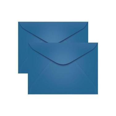 Imagem de Envelope para Convite Azul 114x162mm Scrity 100un