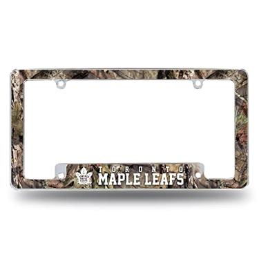 Imagem de Rico Industries NHL Toronto Maple Leafs Mossy Oak 30,48 cm x 15,24 cm Moldura de placa automotiva para carro/caminhão/SUV