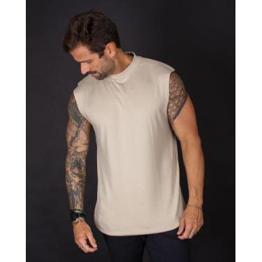 Imagem de Regata Oversized - Toppen Jeans, G, Titanio