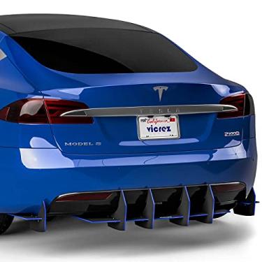 Imagem de Vicrez Centa VR2 Rear Diffuser vz102387 | Fits/Compatible With Tesla Model S 2015-2021