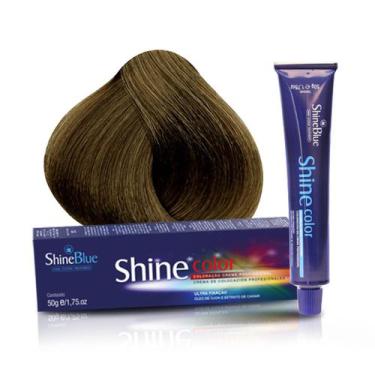 Imagem de Coloração 7.0 Louro Médio Shine Blue 50g