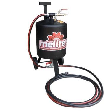 Imagem de Máquina De Jato De Areia Para 50Kg Com Rodas Completa - Mellters Máqui