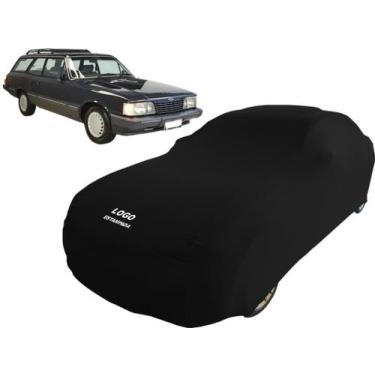 Imagem de Capa Para Cobrir Carro Gm Caravan Ss 4.1 Tecido Helanca - Mz, Preta