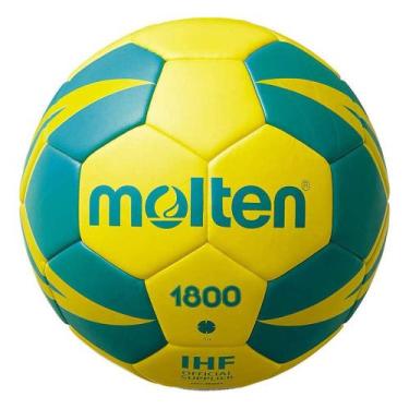 Imagem de Bola Molten de Treinamento Handball HX1800 YG IHF Approved, H3