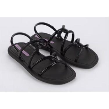 Imagem de Sandalia Feminina Ipanema Meu Sol 27135, 35, Preto, Lilás