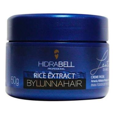 Imagem de Creme Facial Hidratante Leite De Arroz 70g - Hidrabell