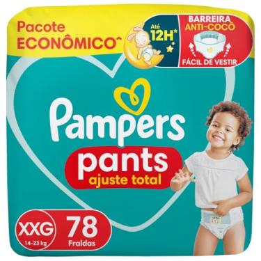 Imagem de Fralda Pampers Pants Ajuste Total Tamanho XXG 78 Unidades