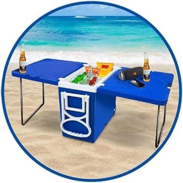 Imagem de SUPER CAIXA TÉRMICA COOLER MULTIFUNCIONAL 5 EM 1 – 32 LITROS