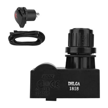 Imagem de Kit de substituição de ignição eletrônica DcYourHome para Char-Broil G511-0055-W1 e outros modelos Char-Broil, incl. Módulo de ignição Ignitor-4 saídas e interruptor/botão de ignição eletrônica