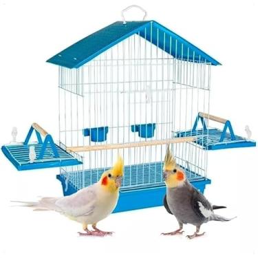 Imagem de Mini Viveiro Mansa Calopsita Chinesinho Vivo Pet Epóxi Agapornes Calopsita Aves