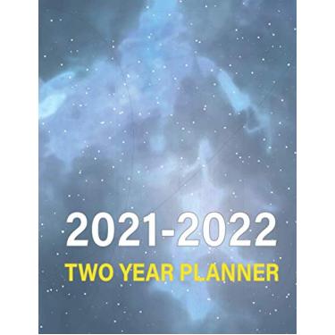 Imagem de 2021-2022 Monthly Planner: Galaxy Design, Yearly Planner Calendar | 24 Calendar Monthly Book | 2 Year Planner Organizer Book | Yearly Goal Planner | ... Planner (2021-2022 Monthly Calendar Book)