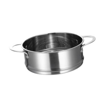 Imagem de Generic Cesta de vaporizador para cozinhar a vapor, casa, pão, salada, cozimento, substituição, inserção de vaporizador, Diâmetro 18cm