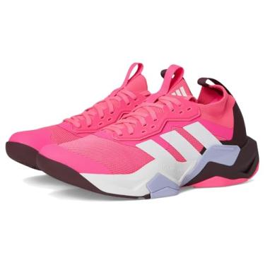 Imagem de adidas Tênis esportivo feminino Rapidmove Advance 2, Tom rosa lúcido/branco/violeta, 36