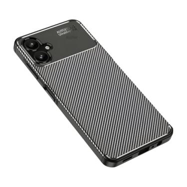 Imagem de Capa Case Fibra de Carbono Anti Impacto para Samsung Galaxy A06 - Capinha Protetora Leve e Dur�vel Danet (Preta)