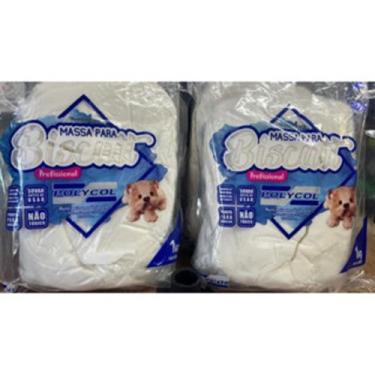 Imagem de Massa de Biscuit PROFISSIONAL 1kg - SEM M