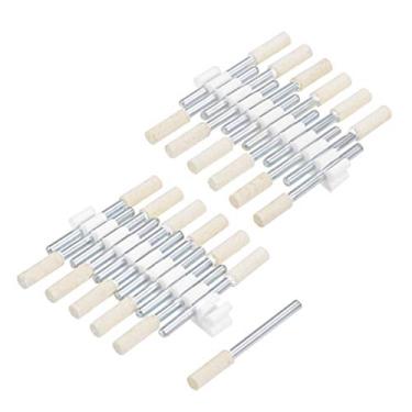 Imagem de Cabeça de moagem com roda de polimento esférico de feltro de lã com haste de 1/8 polegada da Uxcell, a18122900ux0552, 4mm