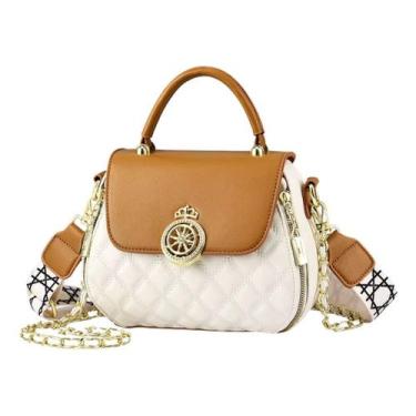 Imagem de Bolsa Feminina Pequena De Couro Pu Transversal Sofiticada - Alwy