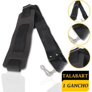 Imagem de Talabarte 1 Gancho Preto Luen  Segurança e Praticidade no Uso - NoBran