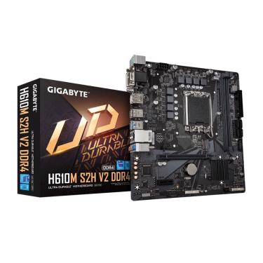 Imagem de Placa-mãe gigabyte H610M S2H V2 DDR4 (H610/Intel/LGA 1700)