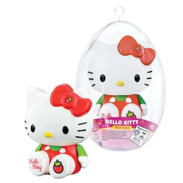 Imagem de Brinquedo Ovo de Páscoa 17cm Hello Kitty Frutinhas Morango - Lider Bri