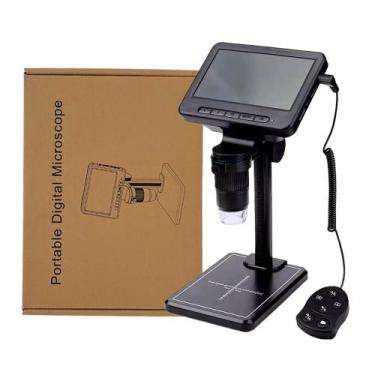 Imagem de Microscópio Digital com Tela 5 Polegadas 3579 - OBa mix