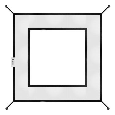 Imagem de Prateleira de malha anexável para ambientes externos Arrowhead para toldo de 30,48 x 30,48 cm