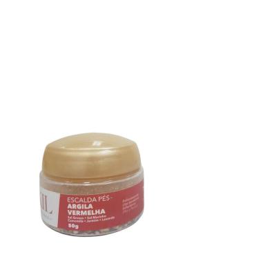 Imagem de Escalda Pés Argila Vermelha 50 G