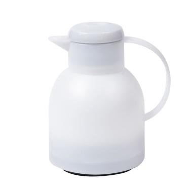 Imagem de Garrafa Térmica De 1 Litro Quick Press Samba Emsa Branca