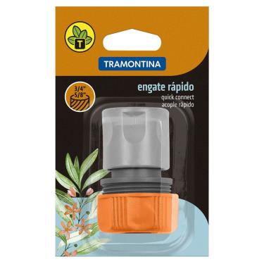 Imagem de Engate Rápido Tramontina Em Plástico Para Mangueiras 5-8 Polegada E 3-4"