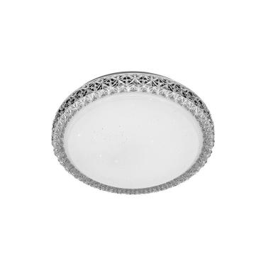 Imagem de Plafon Led Blumenau Shine Liso De Sobrepor Com Ajuste De Cor 18w Bivolt Translúcido