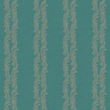 Imagem de Papel De Parede Waverly Stripes Turning Tides Azul-prata Sv2711 Waverly Stripes Sv2711