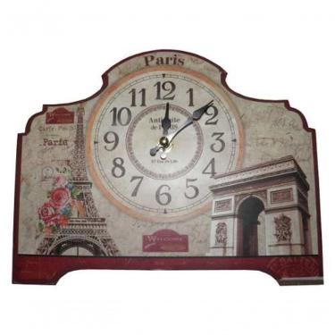 Imagem de Relogio De Mesa Paris Vintage Retro Decoracao (xin-07)