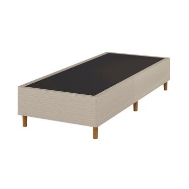 Imagem de Base Box King Size Umaflex Milão Revestimento Em Malha Bege Bege