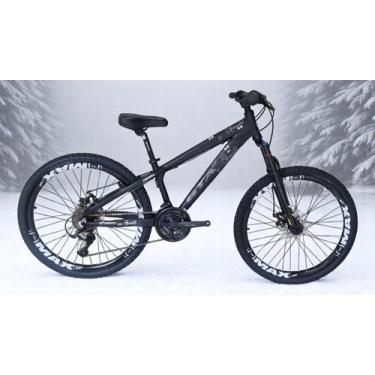 Imagem de Bicicleta 26 Gta Rebel Freeride Downhill Cor Preto 21v Freio Disco Rod