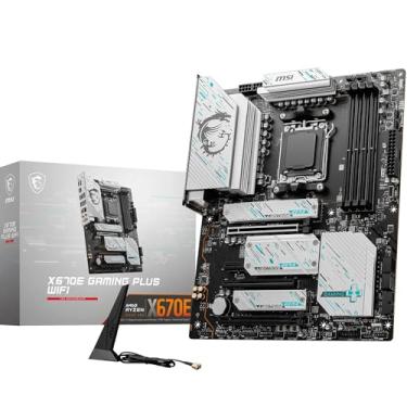 Imagem de Placa Mãe MSI X670E GAMING PLUS WIFI (AM5/4xDDR5/HDMI/DisplayPort/M.2/USB 3.2)