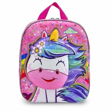 Imagem de Lancheira 3D Infantil - Unicórnio - Cute Sweet - Rosa - P - Maxtoy