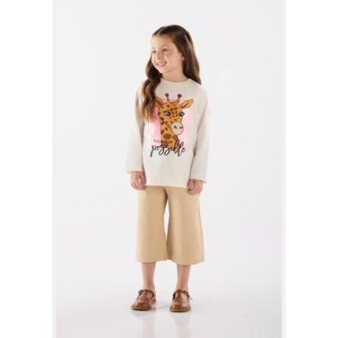 Imagem de Blusa Manga Longa Infantil em Meia Malha Up Baby, 8