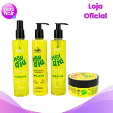 Imagem de Kit Maracujá Natucorpo Completo - Body Splash 250ml + Hidratante 250ml
