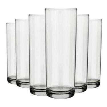 Imagem de Jogo 6 Copos Tubo Cylinder 320 ml Nadir Figueiredo