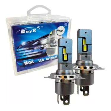 Imagem de Ultra Led Mini RayX 6000k 12000 Lumens 63W H4 Canceller Plug and Play 12V 24V
