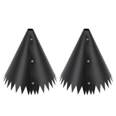 Imagem de Yosoo Health Gear PROVO DE ESQUIROS BAFFLE SQUIRREL GURARD STICHPERS SQUIRRELS PARA O DE MEADADOR DE ADIMENTO COM BORDAS AS BORDAS ASSINENTES ROTATÍVEL DESIGN ROTABLE ASSENHO (14 polegadas)