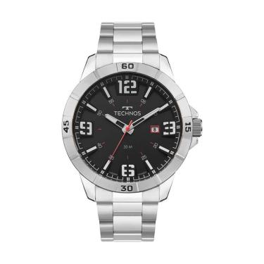 Imagem de Relógio Technos Masculino Racer Premium Prata - 2115UAK/1R