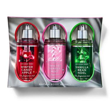 Imagem de Bath & Body Works - Kit Mini Body Splash Gift Set Holiday Faves
