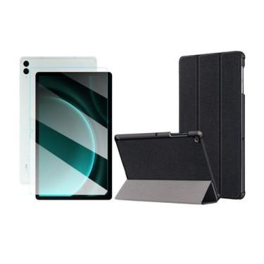 Imagem de Capa Smart + Película Vidro Galaxy Tab S9 Fe+ 12.4 Polegadas - BDNET