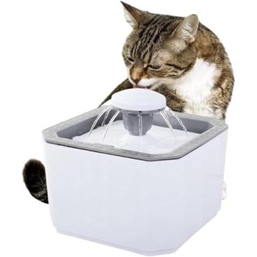 Imagem de Fonte Bebedouro Automático Elevado 2,5L com Filtro para Cães e Gatos – Ideal para Pets de Todos os Tamanhos